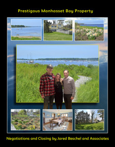 Beautiful, 5 bed, 3.5 bath, half acre plus, bay front home in Manhasset.